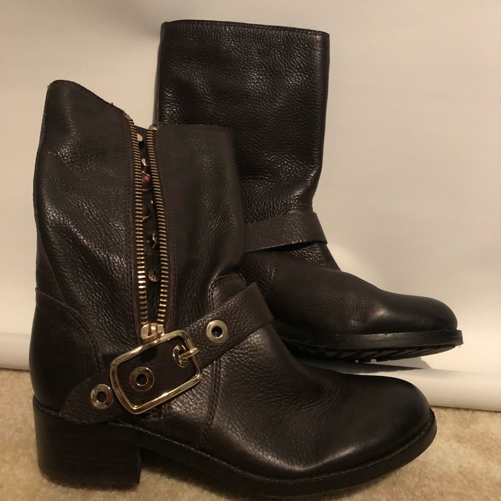 Vince Camuto Leather Boots
